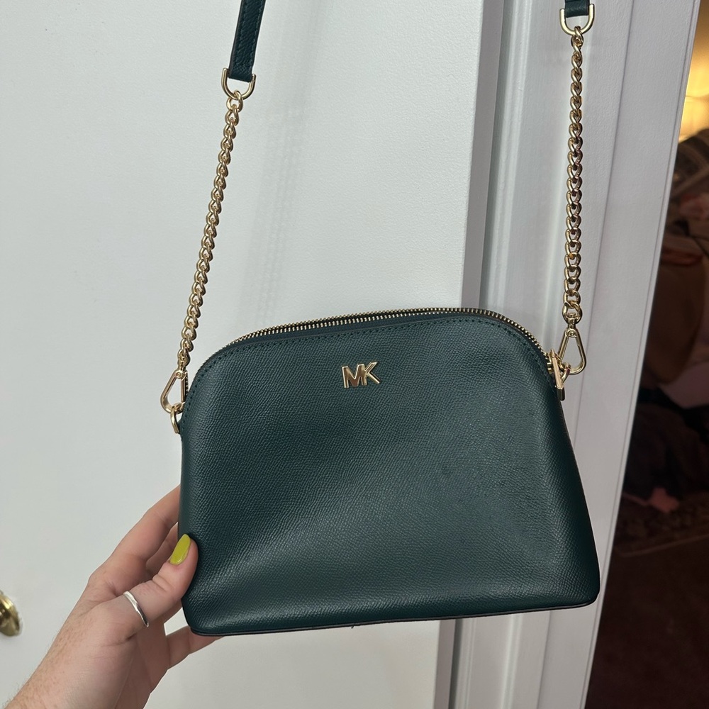 Michael Kors Green Crossbody Bag